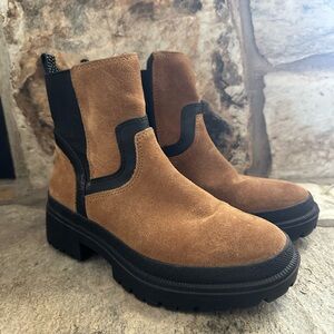 Lucky Brand Black Leather Boots